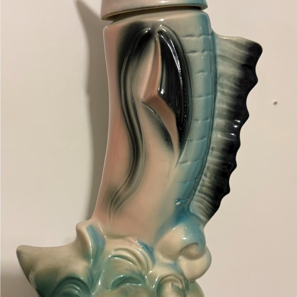 Vintage 1957 Jim Beam Marlin Decanter
